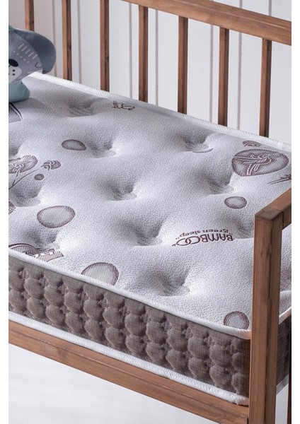 Bamboo 60x120 Park Yatak Bebek Yatağı Beşik Yatağı (Ölçü Seçenekli)