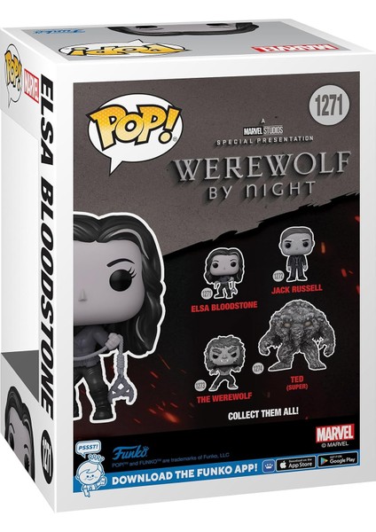 Pop! Marvel: Werewolf By Night, Elsa Bloodstone (Ravensclaw Ile) modelleri