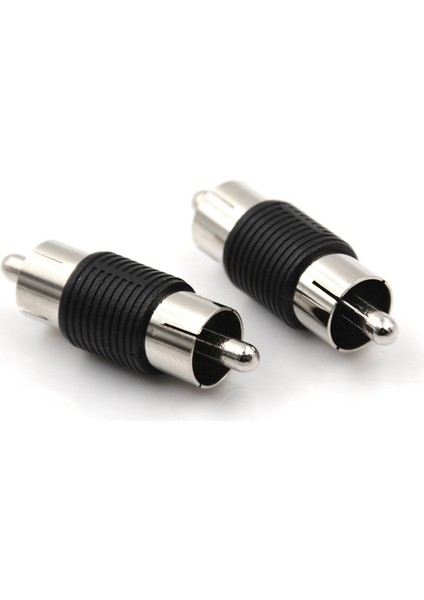 10PCS Düz Av Rca Erkek - Erkek Konnektörler Bağlayıcılar Adaptörler (Yurt Dışından) fırsatları