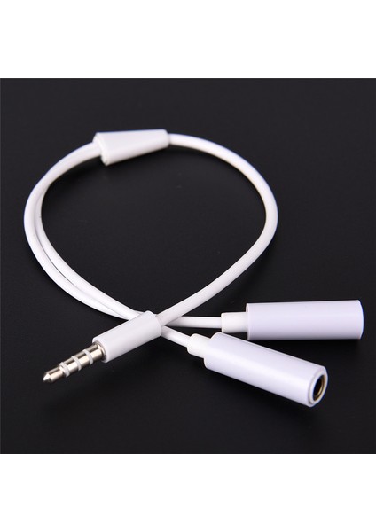 3.5mm Aux Ses Mikrofon Ayırıcı Kablo Kulaklık Kulaklık Adaptörü Erkek Kadın (Yurt Dışından) modelleri