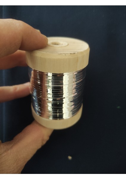 Gelin Teli Net 250 gr Makara Parlak Gümüş Rengi Yüksek Kalite fırsatları