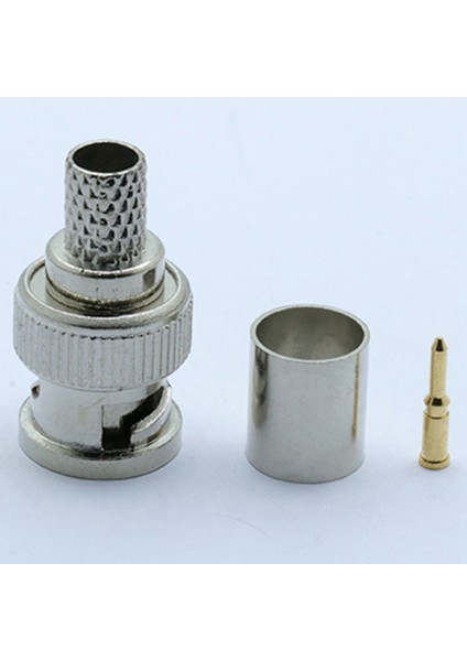 30 Adet Bnc Erkek Sıkma Konnektörü Cctv Sistemi Için Dişi Bağlantı Konnektörü Bnc Rg6 (Yurt Dışından) modelleri