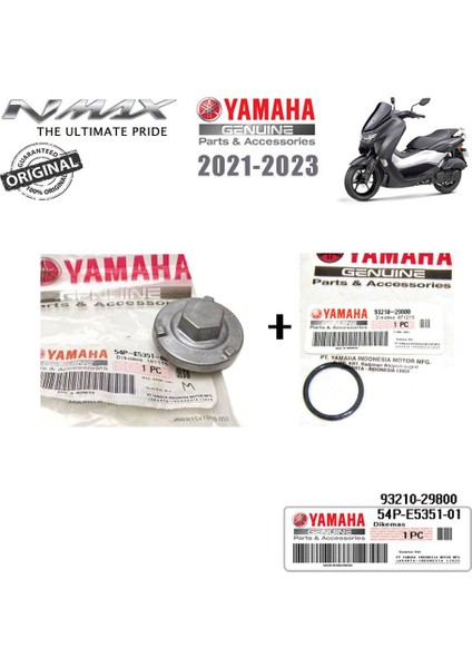 Nmax 125/155 2021-2024 Orijinal Yağ Tahliye Tapası ve Contası fiyatları