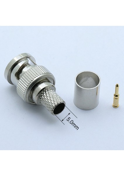 30 Adet Bnc Erkek Sıkma Konnektörü Cctv Sistemi Için Dişi Bağlantı Konnektörü Bnc Rg6 (Yurt Dışından) indirimleri