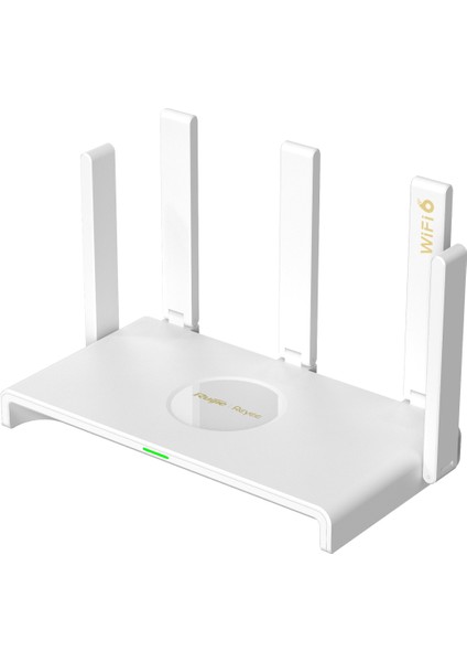 Ruıjıe Reyee RG-EW3000GX 4 Port Gıgabıt 2.4/5ghz 5 Dbı 3000MBPS Wıfı6 2x2 Mımo Cloud Yönetilebilir Home Router