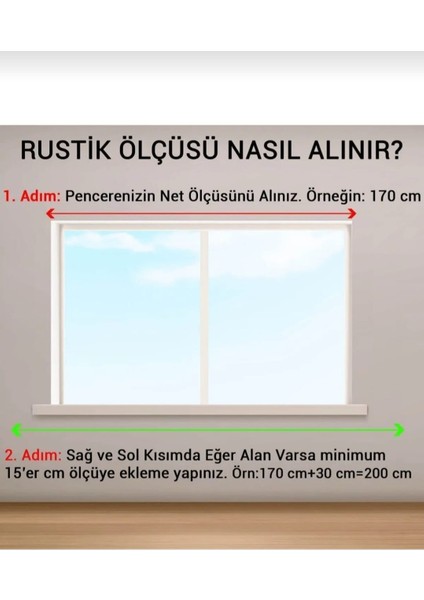 Ze-Sa Ceviz Ahşap Rustik Perde Askısı - Raylı Rustik Borusu