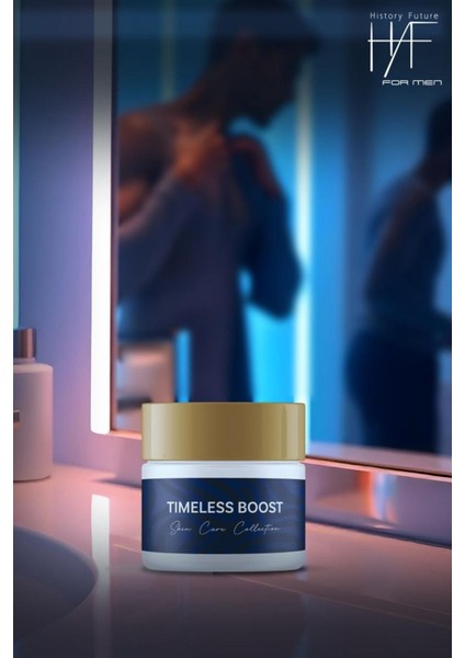 Erkeklere Özel Timeless Boost Yüz Kremi Genç Canlı Ve Sağlıklı Cilt 50 ml