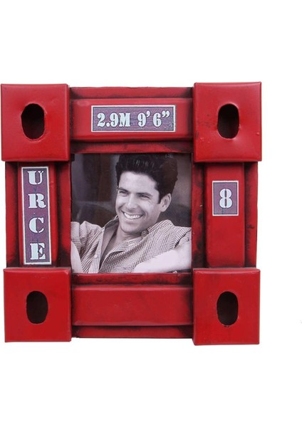 Dekoratif Metal Çerçeve Konteyner Temalı Hediyelik