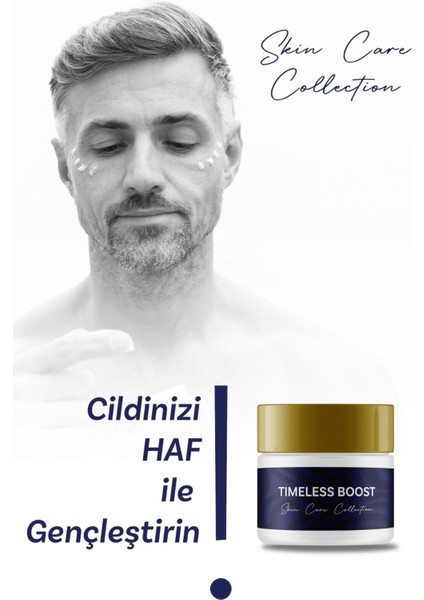Erkeklere Özel Timeless Boost Yüz Kremi Genç Canlı Ve Sağlıklı Cilt 50 ml