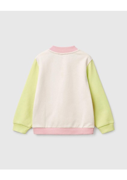 Kız Çocuk Fermuarlı Sweatshirt 1/6yaş 503N fiyatları