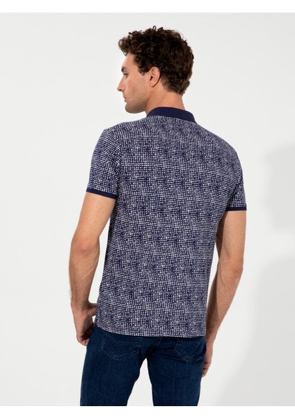 Erkek Lacivert Polo Yaka T-Shirt 50230526-VR033 indirimleri