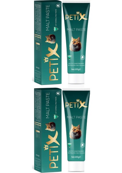 Petıx Anti-Hairball Tüy Yumağı Önleyici Kedi Malt Macunu 100 gr (