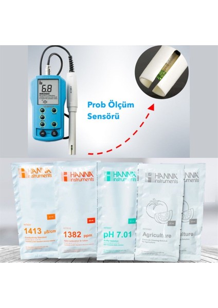 Hanna Hı 9812-51 Harici Problu Ph / Ec / Tds / Sıcaklık Ölçer fırsatları