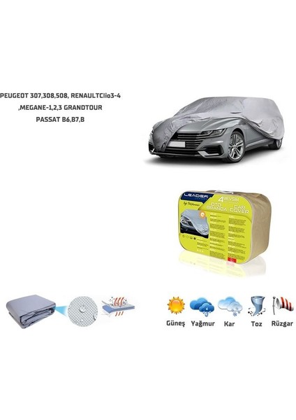 Oto Branda Peugeot 307,308,508, Renaultclio3-4 ,megane-1,2,3 Grandtour,passat B6,b7,b8 (1 Adet) 460X172X148 cm