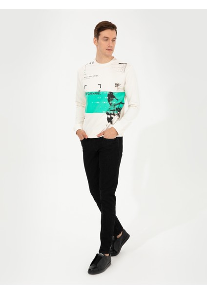 Erkek Bej Sweatshirt 50247944-VR011 fırsatları