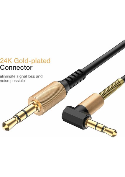 3.5mm Erkek Aux Kablo Kablosu L Şekilli Sağ Açı Araç Ses Kulaklık Jakı (Yurt Dışından) indirimleri