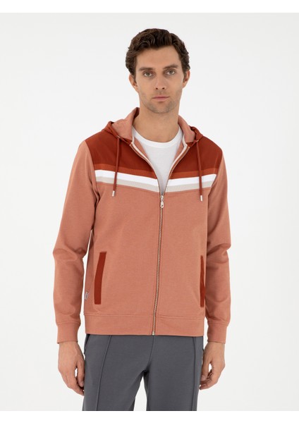 Erkek Kahverengi Regular Fit Sweatshirt 50292490-VR040