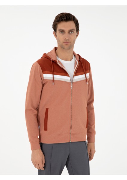 Erkek Kahverengi Regular Fit Sweatshirt 50292490-VR040