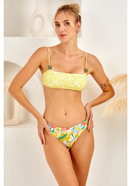 Lapieno 4201 Aksesuarlı Soft Straplez Bikini fiyatları
