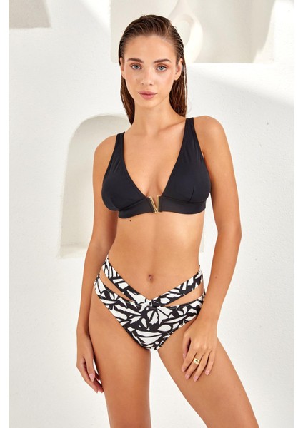 Lapieno 4227 Aksesuarlı Uzun Üçgen Bikini