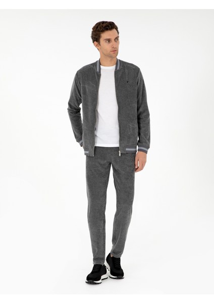 Erkek Antrasit Regular Fit Sweatshirt 50292493-VR006