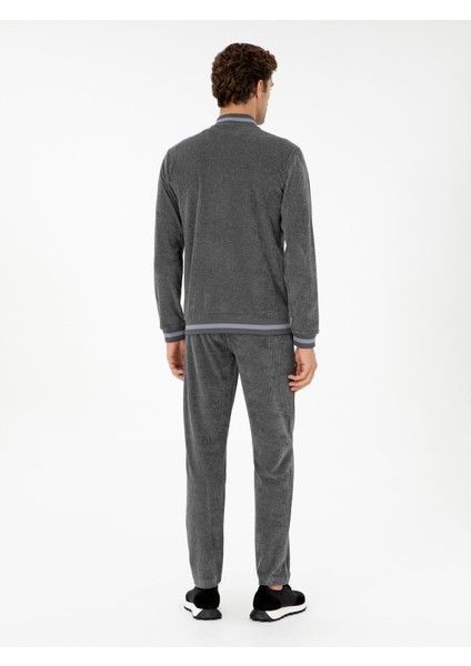 Erkek Antrasit Slim Fit Eşofman Altı 50292577-VR006 fırsatları