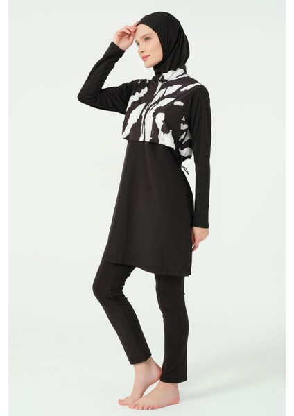 25348 Crop Görünümlü Tesettür Mayo indirimleri