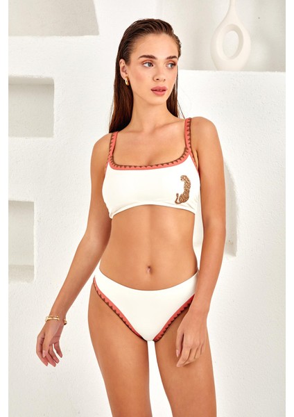 Lapieno 4256 Nakış Detaylı Bra Bikini Takım fiyatları