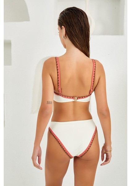 Lapieno 4256 Nakış Detaylı Bra Bikini Takım fırsatları