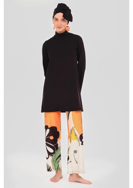 24601 Pamelo Desenli Tesettür Mayo