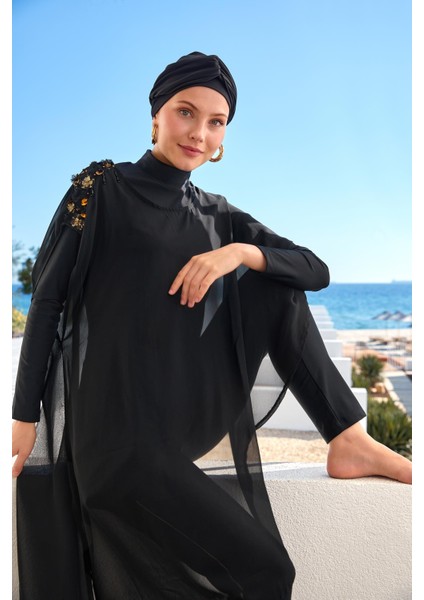 1130 JAZMIN UZUN KOLLU TESETTÜR MAYO(4560)