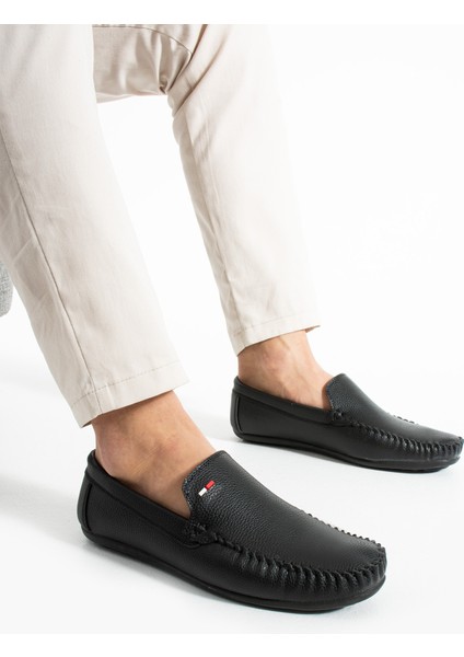 Erkek Siyah Klasik Ayakkabı Erkek Loafer Ayakkabı Casual Ayakkabı Erkek Günlük Ayakkabı