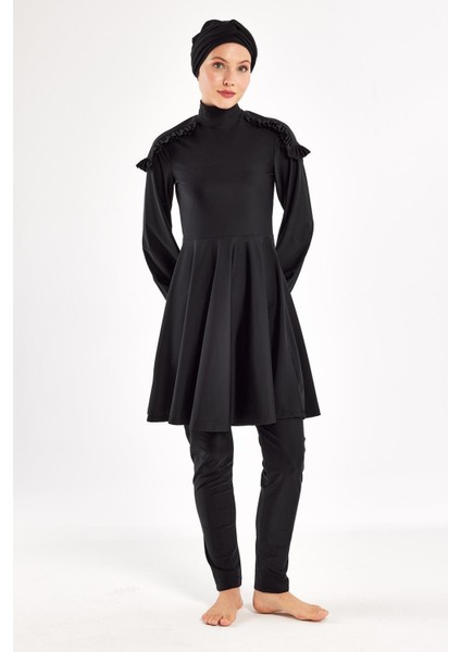 1123 Yevı Uzun Kollu Tesettür Mayo modelleri