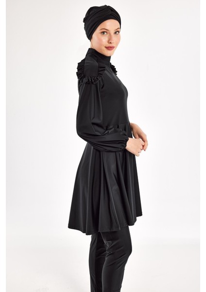 1123 Yevı Uzun Kollu Tesettür Mayo fırsatları