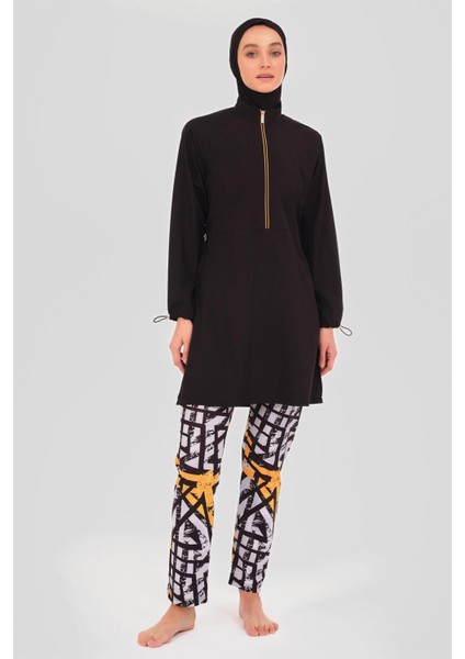 24302 Reglan Kol Pantolonu Desenli Tes. Mayo modelleri