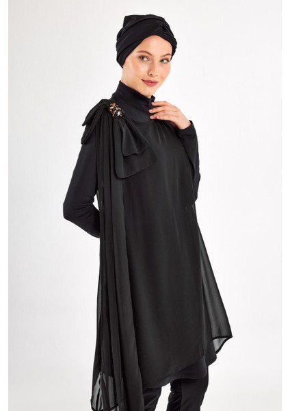 4559 Jossy Uzun Kollu Tesettür Mayo modelleri