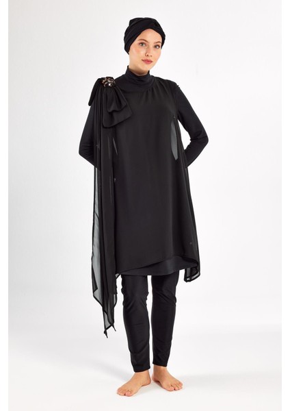 4559 Jossy Uzun Kollu Tesettür Mayo indirimleri