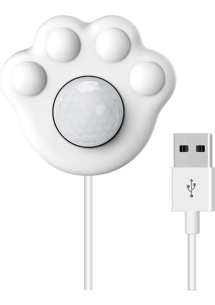 Kedi Su Sebili Hareketsensörü 3 Metreye Kadar Otomatikalgılama USB Girişli