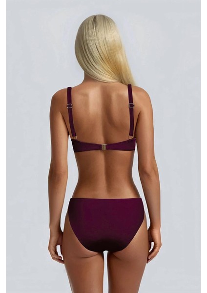 Delma Düz Renk Straplez Bikini fiyatları