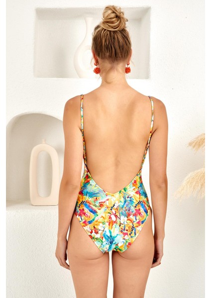 Lapieno 4106 Göğüs Dekolteli Aksesuarlı Mayo fırsatları