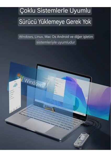 SE960D M2 Nvme+Sata Muhafaza Kutusu Çift Protokol Ce Lisanslı RGB'Li 2280/2260/2242/2230/ 10GBPS USB 3.2 Yüksek Hızlı Son Nesil Teknoloji Metal Sağlam