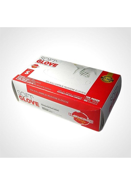 Glove Yeni Nesil Vinil Eldiven S