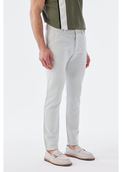 Gri Comfort Fit Pamuklu Yan Cep Pantolon fiyatları