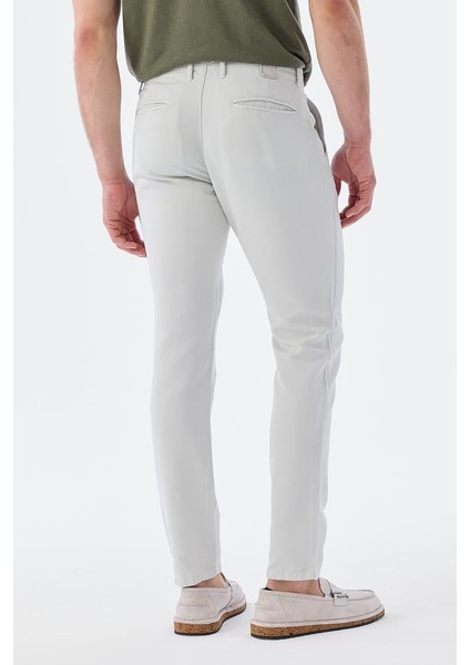 Gri Comfort Fit Pamuklu Yan Cep Pantolon modelleri