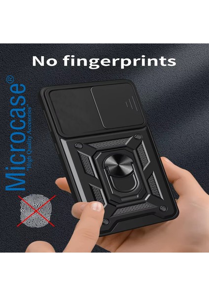 Google Pixel 9 Pro Xl Qubec Serisi Kamera Kapaklı Yüzük Standlı KILIF-AL5117 indirimleri