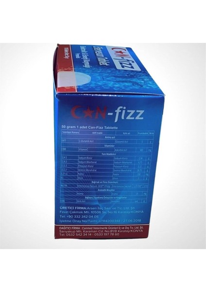 Canfizz Tablet Kapsül 10 Adet