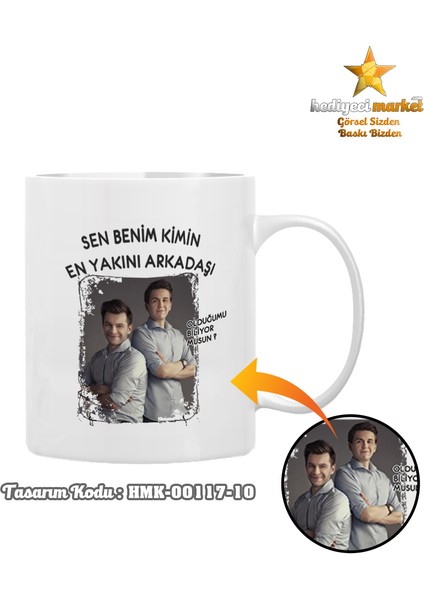 Prens Karakter Temalı Beyaz Kupa Bardak - HMK-00117-10 fırsatları