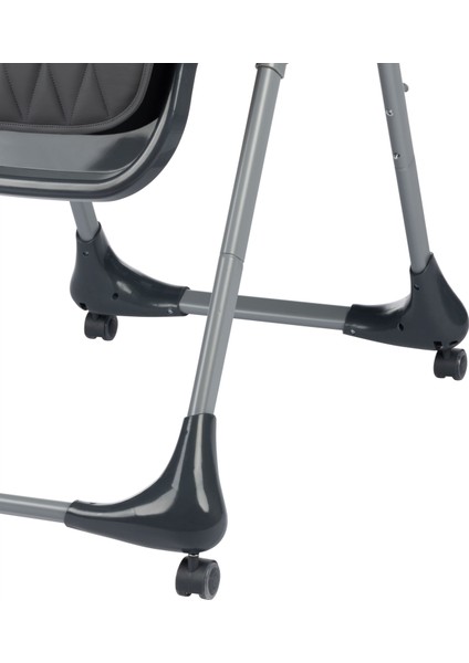 Olea Katlanabilir Tekerlekli Mama Sandalyesi Mineral Graphite