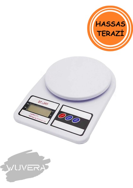 Mini Dijital Terazi – 10 kg Kapasiteli, 1 Gram Hassasiyetli Mutfak Yardımcısı