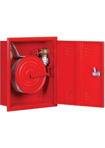 Yangın Dolabı - 2'' Bez Yangın Hortumlu - (25-30)Mt